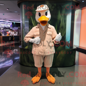 Costume de mascotte Peach...