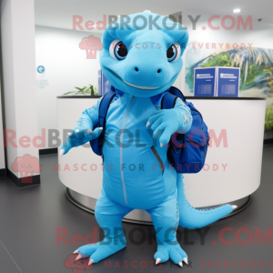 Disfraz de mascota Sky Blue...