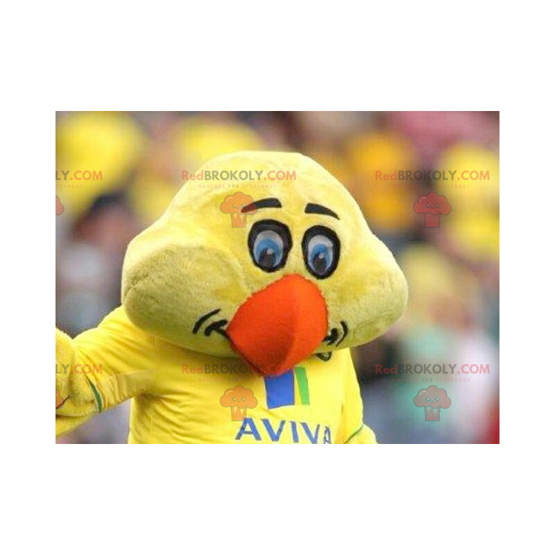 Yellow chick canary mascot - Redbrokoly.com