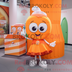 Postava maskota Orange...