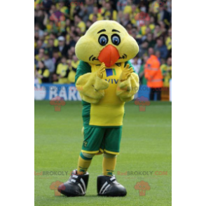Mascote canário de pintinho amarelo - Redbrokoly.com
