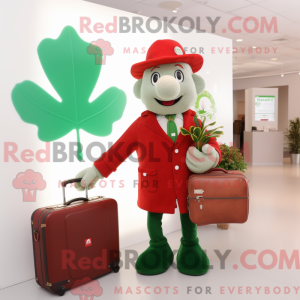 Red Four Leaf Clover...