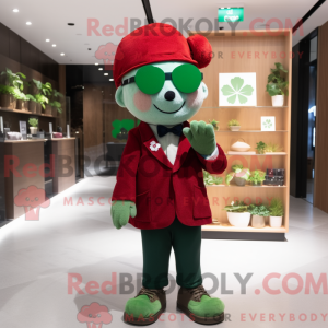Red Four Leaf Clover...