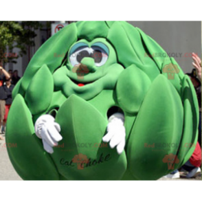 Mascotte di carciofo verde gigante - Redbrokoly.com