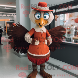 Turkije mascotte kostuum...