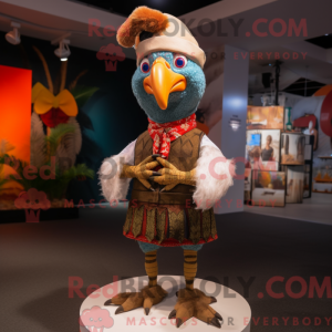 Tyrkiet maskot kostume...