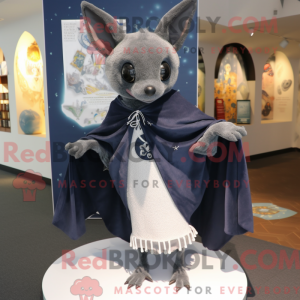 Navy Bat mascottekostuum...