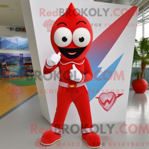Maskotdraktfigura Red Arrow...