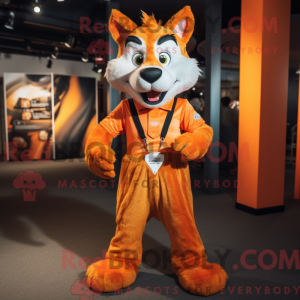 Disfraz de mascota Orange...