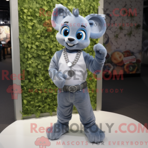Mascotte de personnage de...
