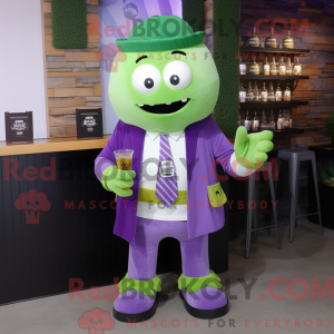 Postava maskota Purple...