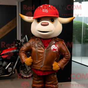 Red Beef Wellington mascot...