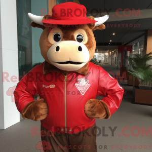 Postava maskota Red Beef...