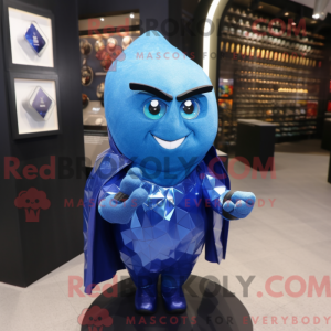 Blue Engagement Ring mascot...