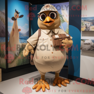 Tan Dove maskodraktfigur...