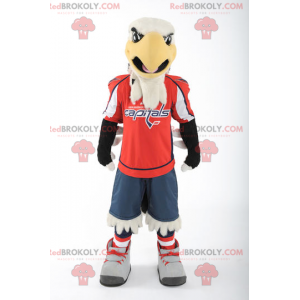 Mascotte dell'aquila bianca e nera - Redbrokoly.com