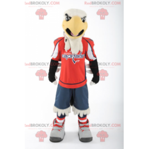 Mascotte dell'aquila bianca e nera - Redbrokoly.com