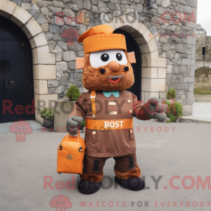 Postava maskota Rust Irish...