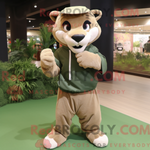 Disfraz de mascota de Puma...