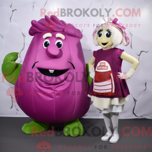 Magenta corned beef en kool...