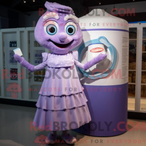 Lavender brusboks maskot...