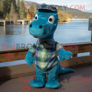 Teal Loch Ness Monster...