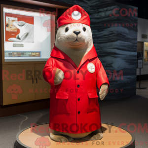 Disfraz de mascota Red Seal...