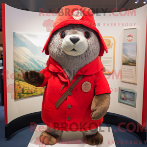 Disfraz de mascota Red Seal...
