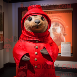 Red Seal-mascottekostuum...
