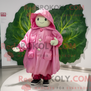 Pink Cabbage Leaf...