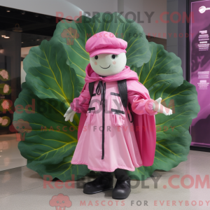 Pink Cabbage Leaf...