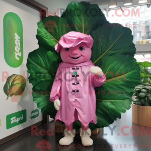 Pink Cabbage Leaf...