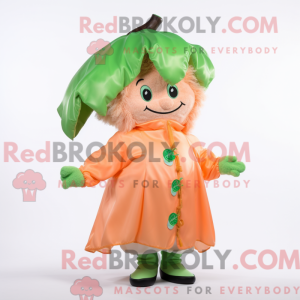Peach Beanstalk Maskottchen...