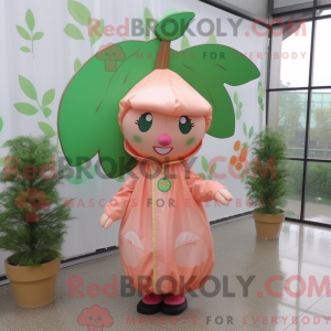 Peach Beanstalk maskot...