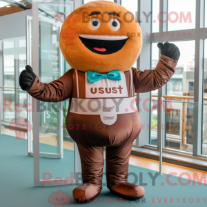 Rust Donut-maskotdraktfigur...