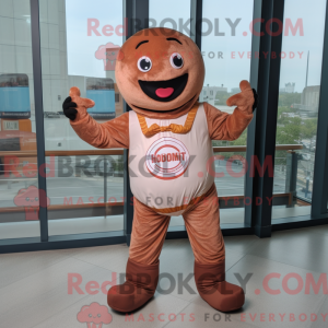 Rust Donut mascottekostuum...