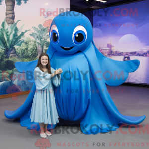 Costume mascotte de Raie...