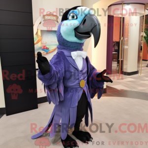 Lavender Macaw mascot...