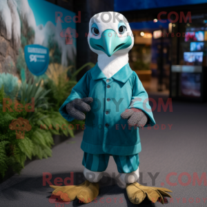 Disfraz de mascota Teal...