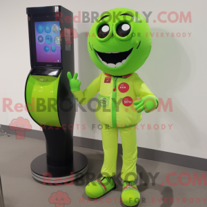 Lime Green Gumball Machine...