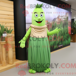 Asparges maskot drakt...