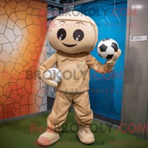 Máscara de gol de futebol...