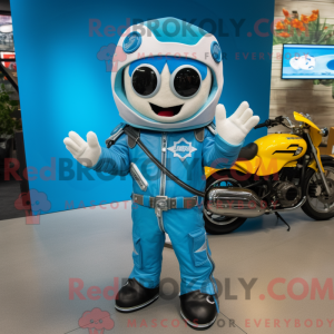 Sky Blue Enchiladas mascot...