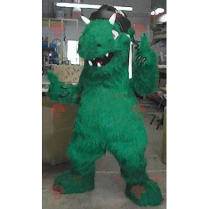 Grünes Dinosaurier-Monster-Maskottchen