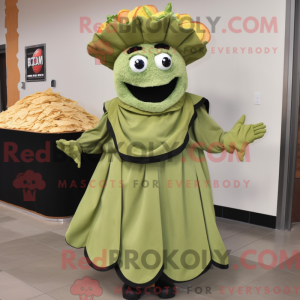 Oliven Nachos maskot...