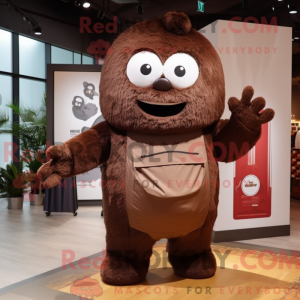 Brun Pho maskot kostume...