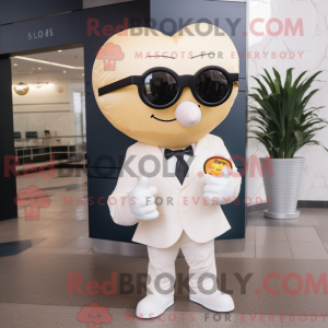 Cream Heart maskot kostume...