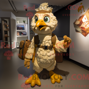 Tan Chicken maskot...