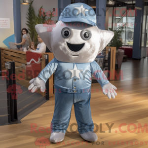 Sølv sjøstjerne maskot...