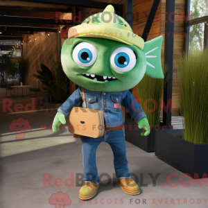 Disfraz de mascota de Green...